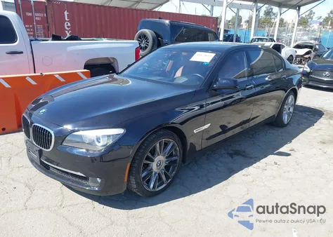 2010 BMW 760Li z USA, uszkodzony, nr VIN WBAKB0C59ACY40172